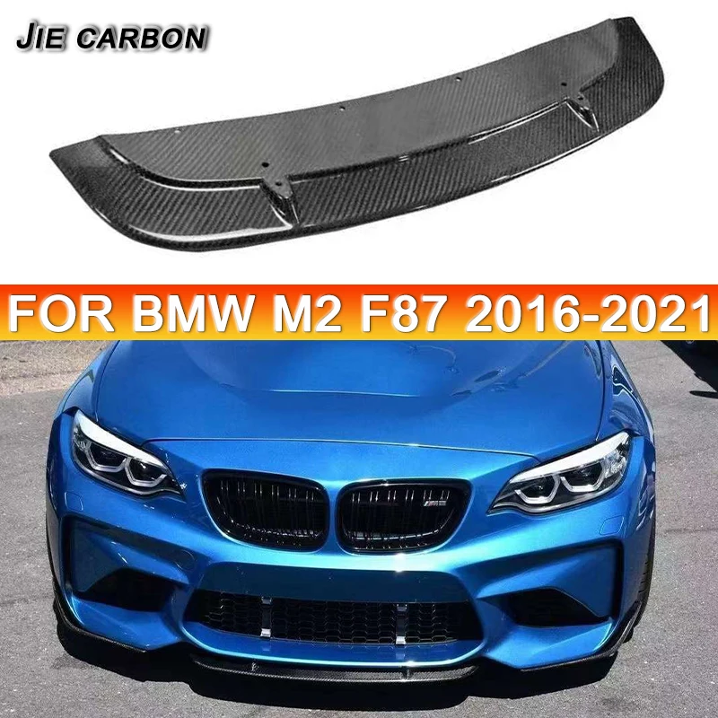 

Real Carbon Fiber Car Front Bumper Lower Lip Trim Accessories Spoiler for BMW F87 M2 FRP F87 M2 2016+ Car Accessories Body Kits