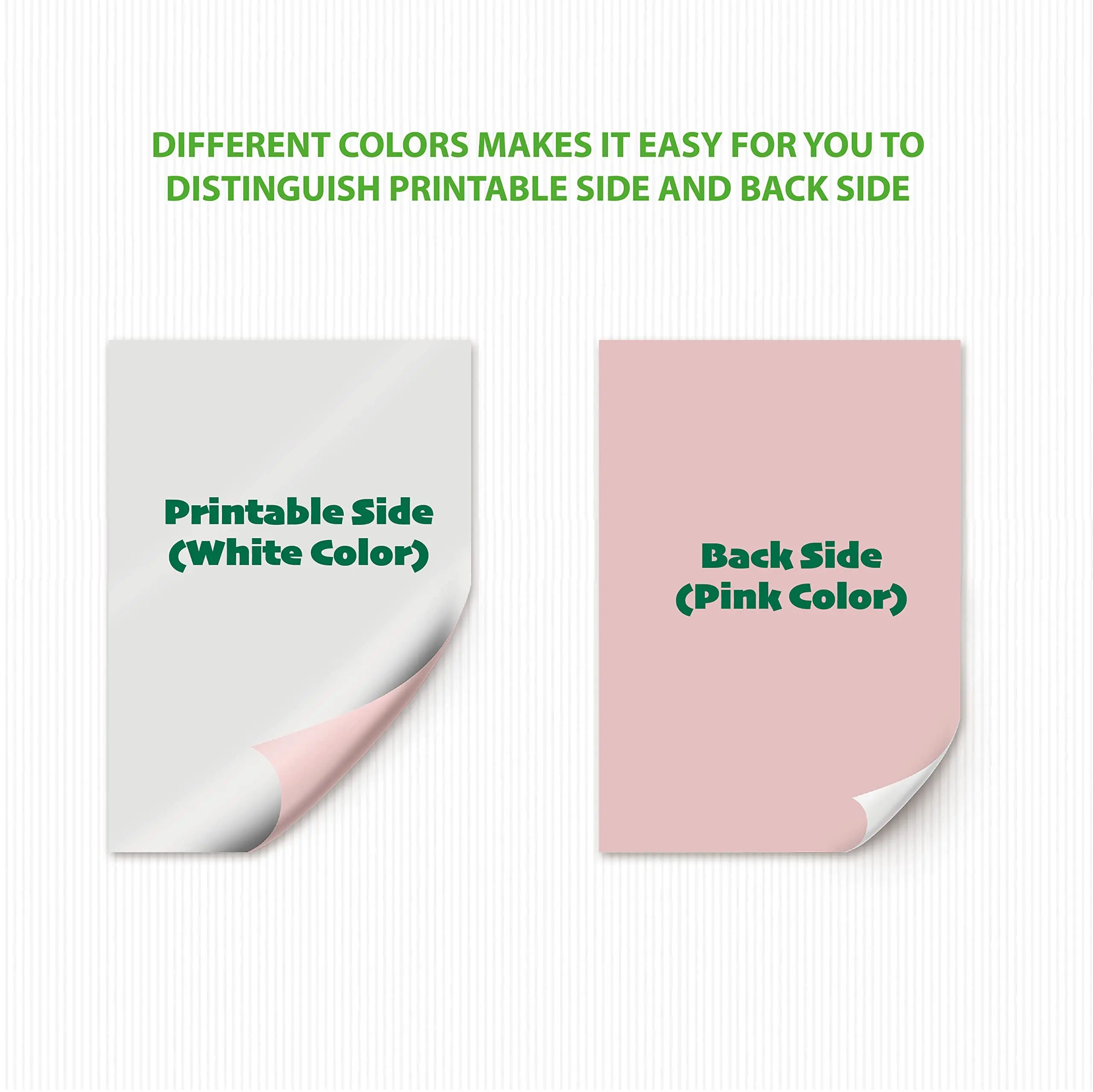 100 Sheets Sublimation Paper 125G A4(8.3 x 11.7 Inch) Size for Any Inkjet Sublimation Printer with Sublimation Ink Light Fabric