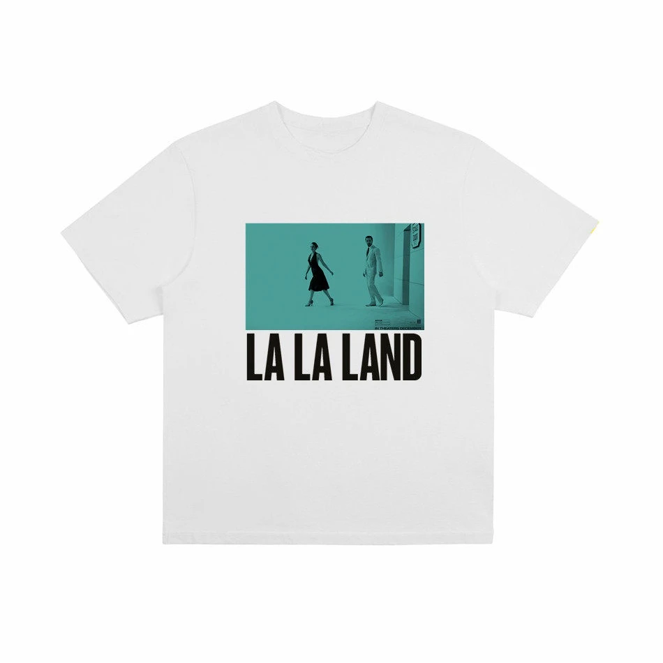 Movie-related Poster T-shirt - Women's Style Short-sleeved with Character Print - Summer Art and Culture Loose Fit Summer Shirt