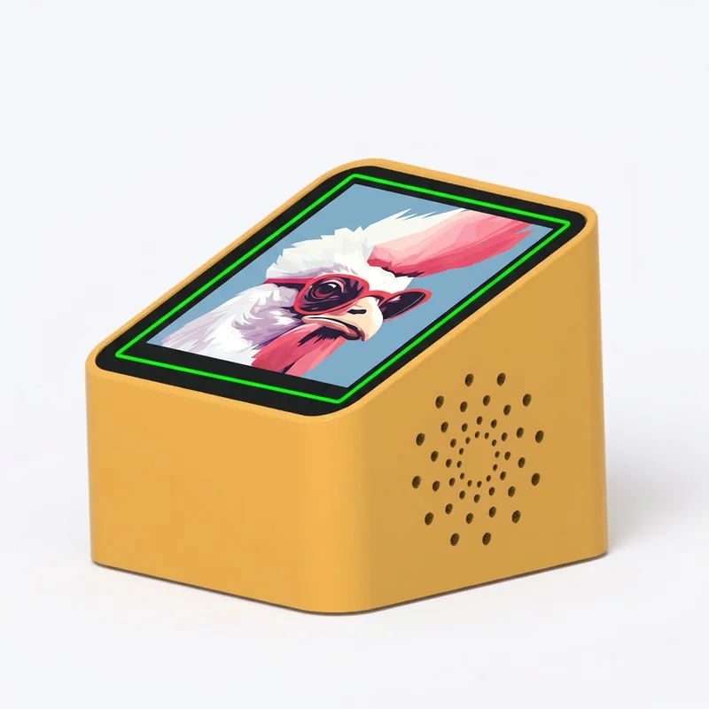 

Super Cool Mini WiFi Desktop Weather Digital Clock, Smart Temperature Humidity Monitor Alarm Clock, Portable Home Desktop Decor