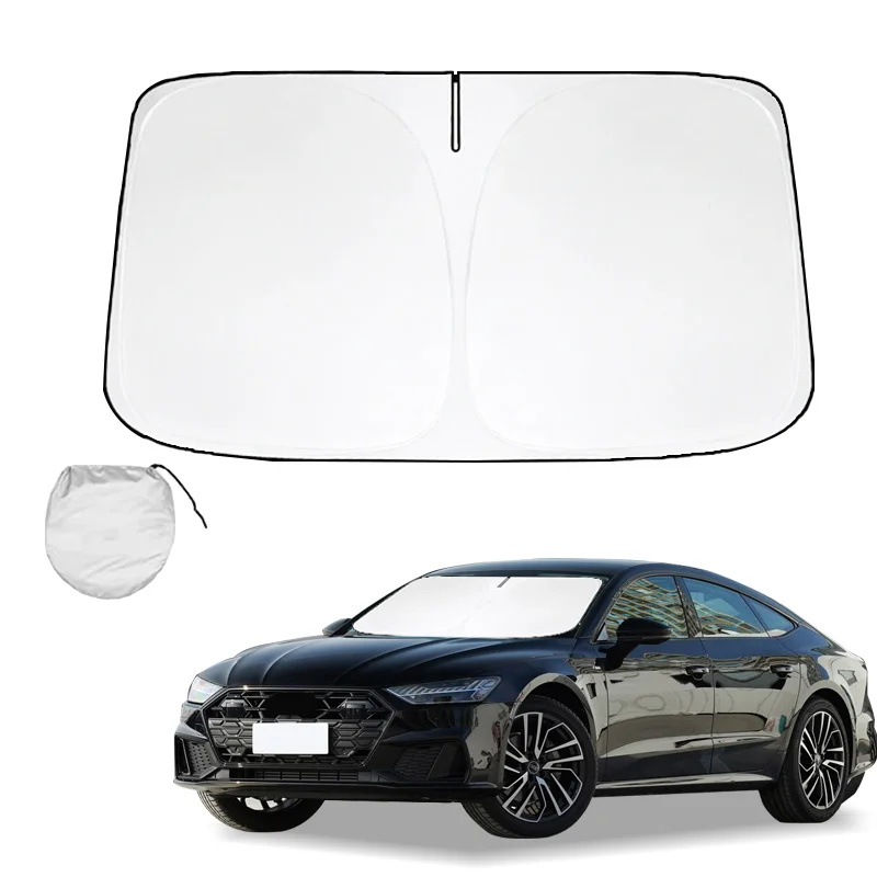 

Car Windshield Sunshade Cover For Audi A7 S7 RS7 2012-2024 Auto Front Window Sun Visor UV Protection Accessories