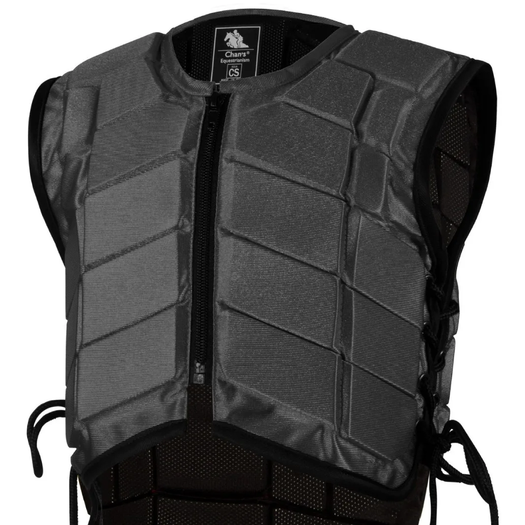 Cross-border Equestrian Protective Gear Colorful Horse Riding Protective Vest 100% Polyester Synthetic Blended Fabric for Body