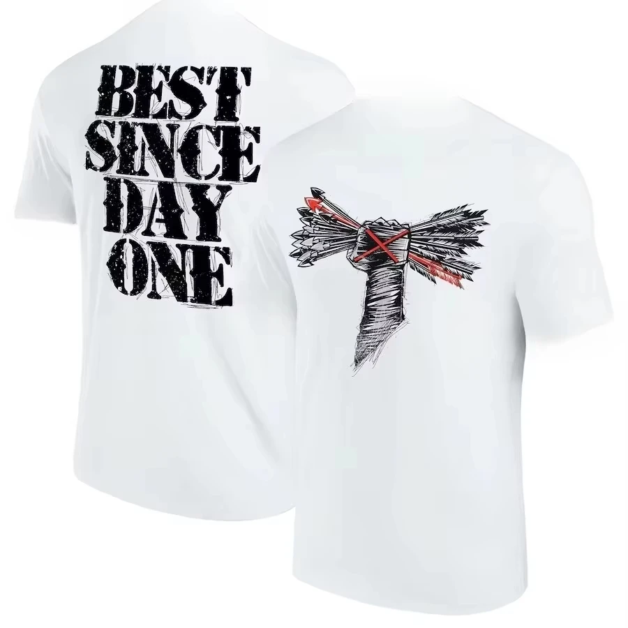 

Men's Black CM Punk Luck Is for Losers Las Vegas T-Shirt 2025 Summer New Cotton Printed Men's Summer Loose Casual Top T-Shirt