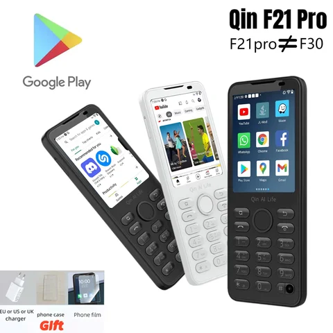 Google Available Global Version Duoqin F21 Pro Android 11 Mini Smart TouchScreen 4G Mobile Phone