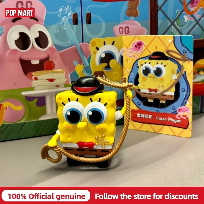 Genuine POPMART SpongeBob & Friends Blind Box Patrick Star Anime