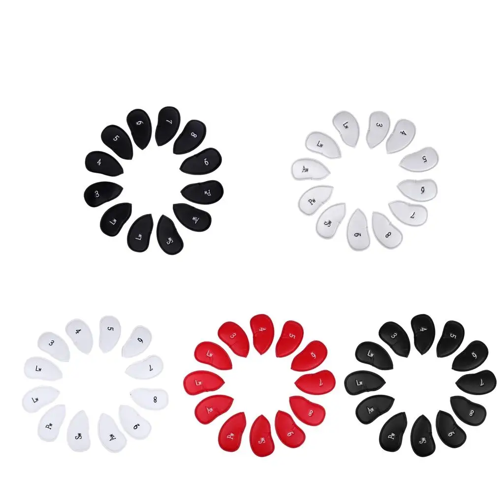 

Set of 12 Sports Golf Club Irons Head Head Gear Accessories