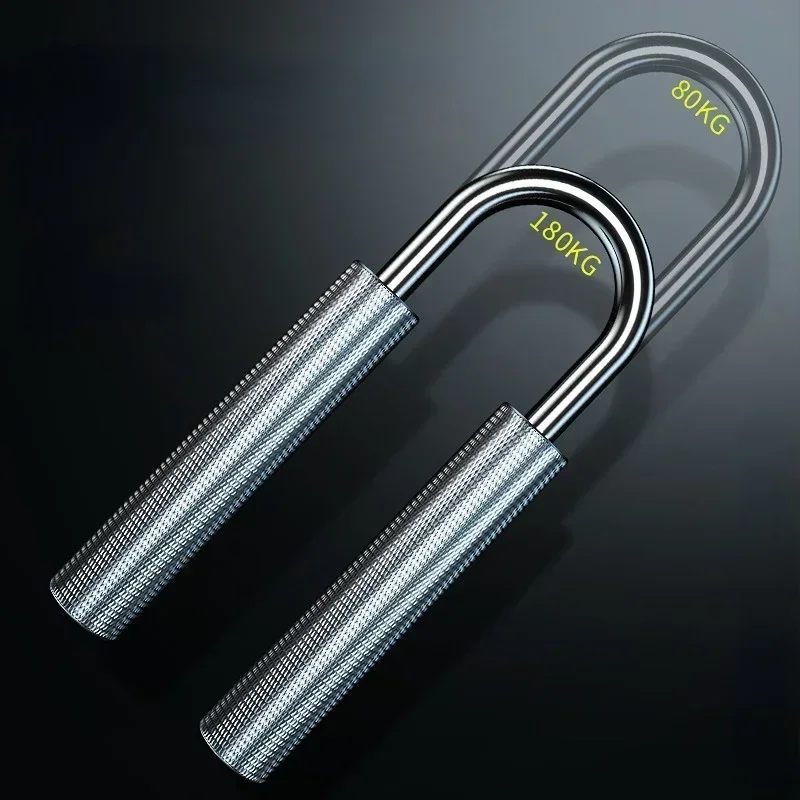 

Hand muscle trainer 50-180 exercise equipment finger wrist strengthener adjustable U-shaped exercise gripper home gym fitness gr