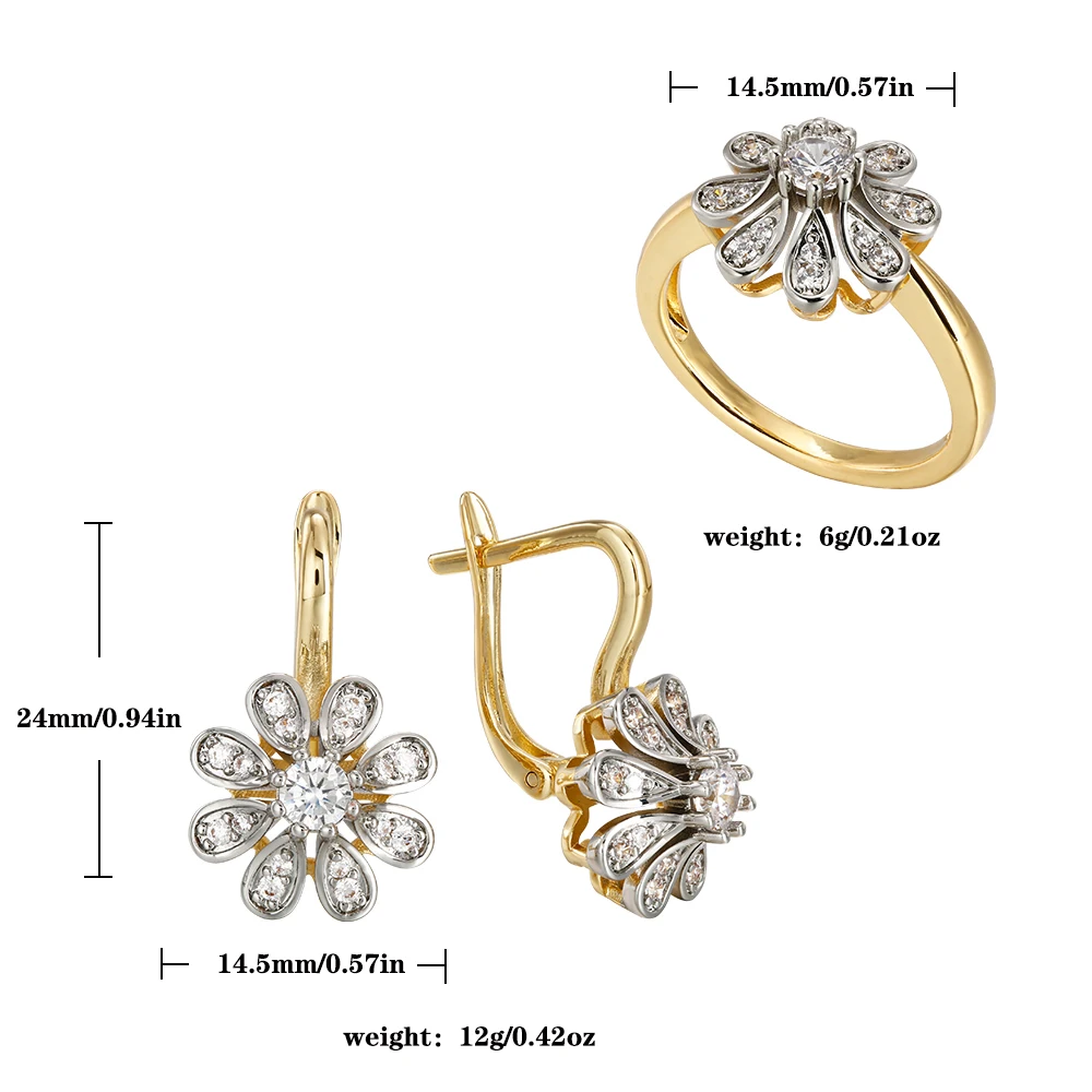 Thumbnail 2 - #79 Gold-Plated Earrings Sale