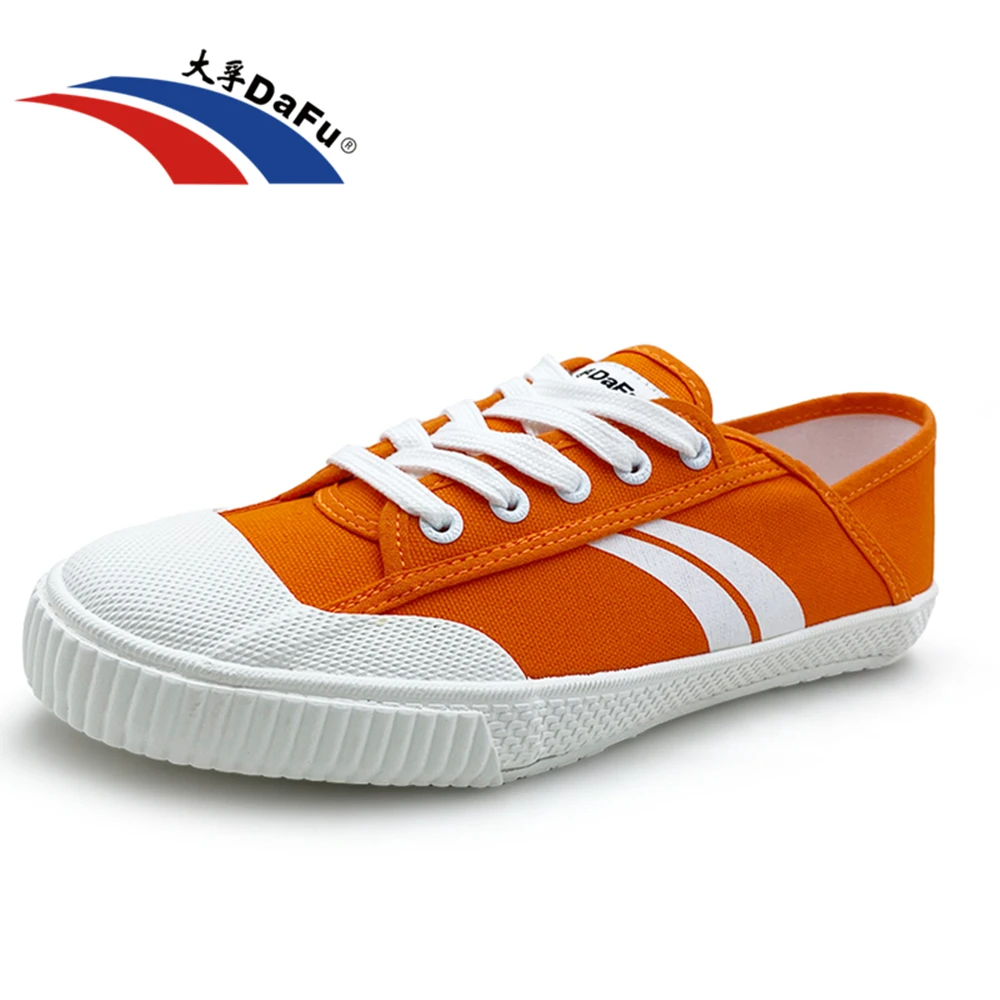 

Dafu Original Shaolin Kungfu Shoes Orange New Improved Men Women Sneakers