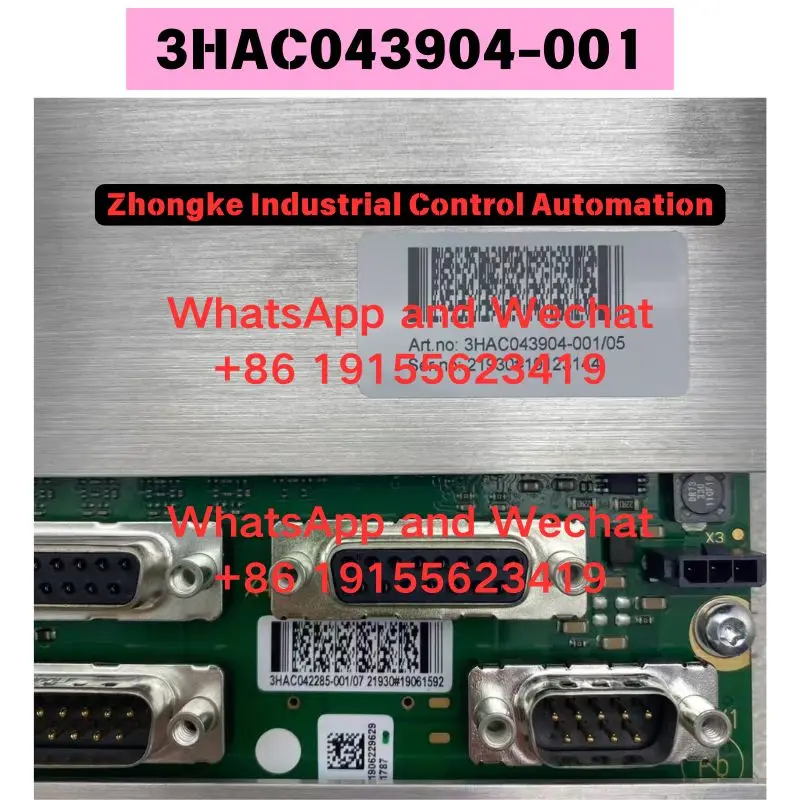 Used OEM disassembled parts 3HAC043904-001 Serial port measurement SMB board Functional test OKFast delivery