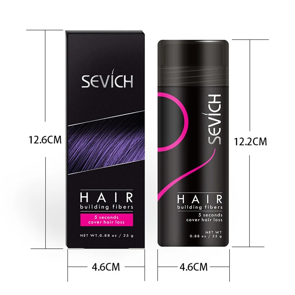 25g Hair Fibers Regrowth Powders Keratin Applicator Hair Building Fibers Spray Pump Hair Growth Products Hair Powder Wholesale