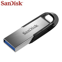 Original SanDisk USB 3.0 Flash Drive USB-A Pendrive for Computer Ultra Flair CZ73 16GB 32GB 64GB 128GB 256GB 512GB Memory Stick