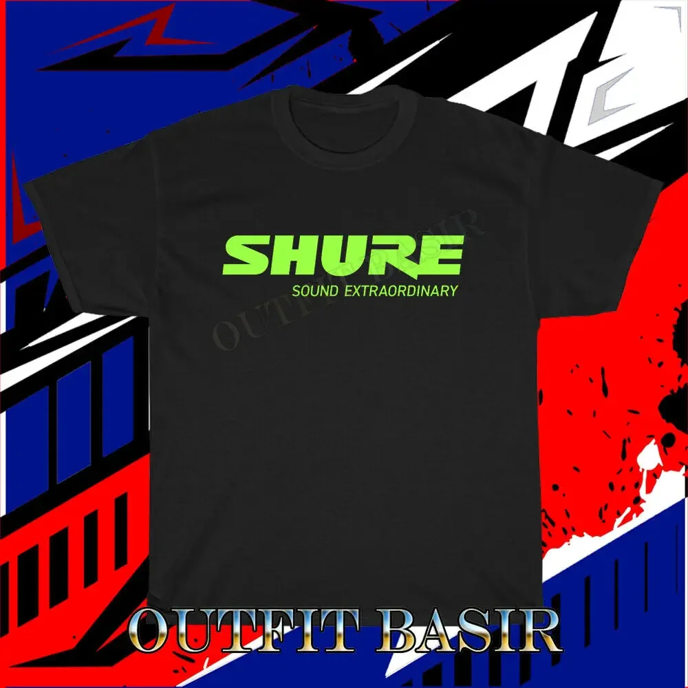 New SHURE SOUND EXTRAORDINARY Logo T- Shirt Funny Size S - 5XL