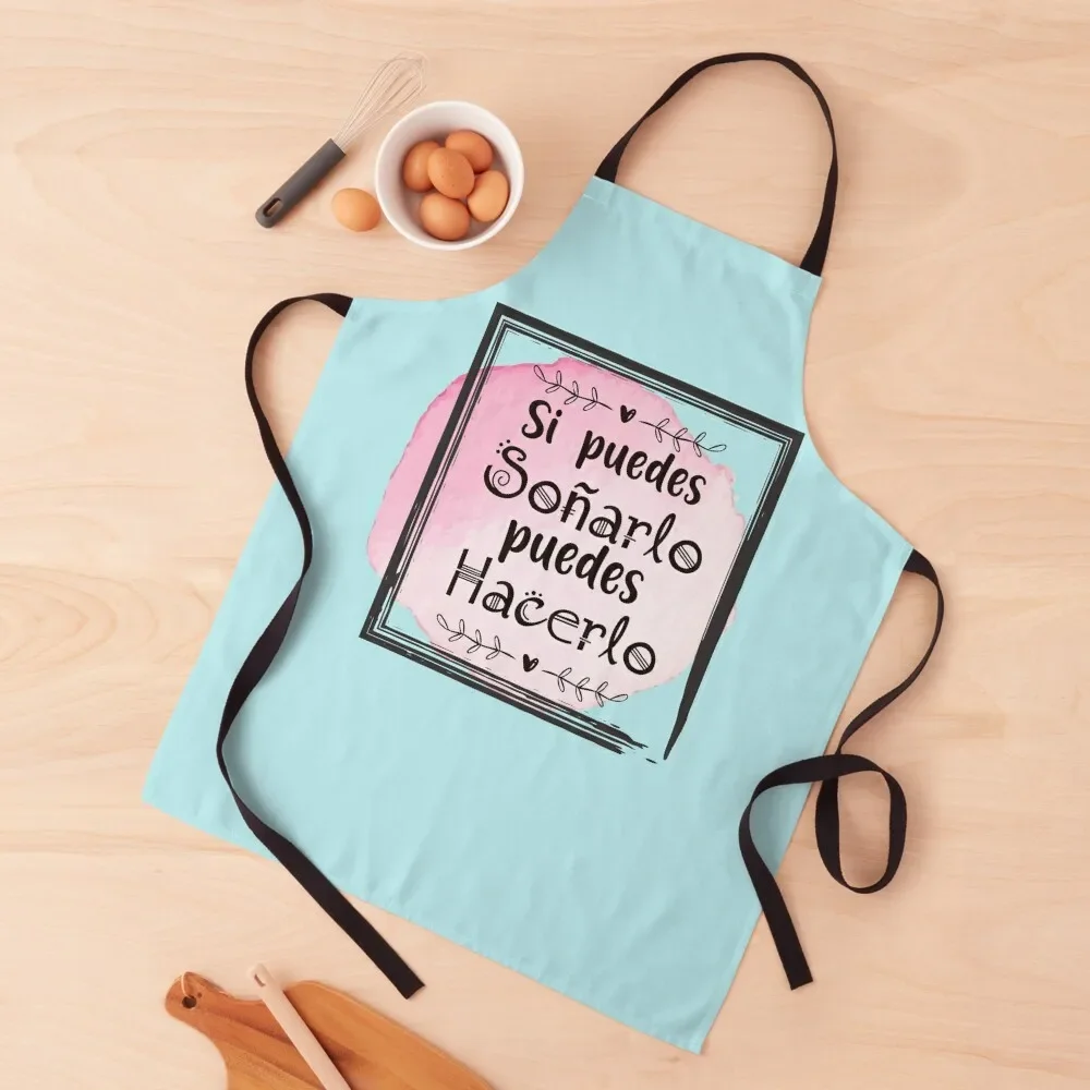 

If you can dream it, you can do it frame Apron work ladies kitchen jacket woman Woman Work Apron