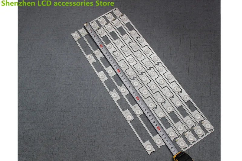 30piece/lot LED backlight bar strip for KONKA KDL48JT618A KDL48SS618U 35018539 35018540 6 LEDS(6V) 442mm  100%new