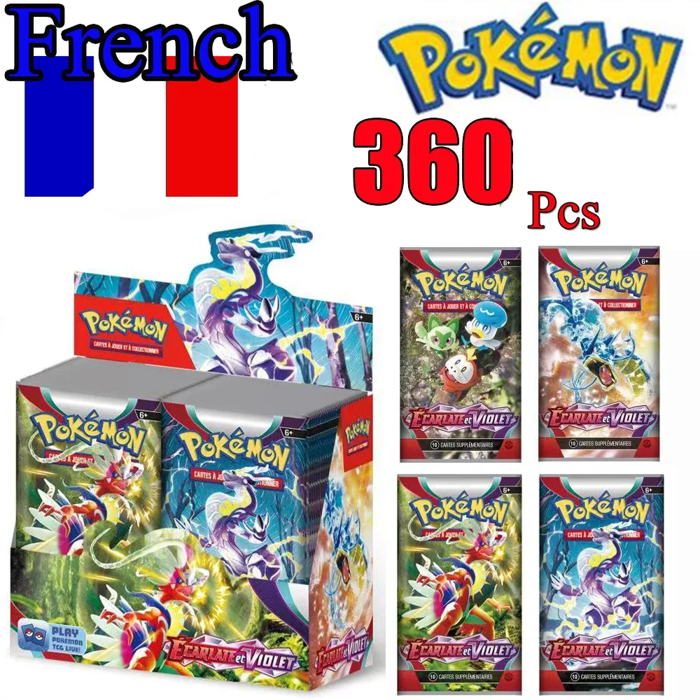 Hot Spanish Pokemon Cards English French CROWN ZENITH SILVER TEMPEST Lost Origin Brilliant Stars Carte Pokémon Collection Toys