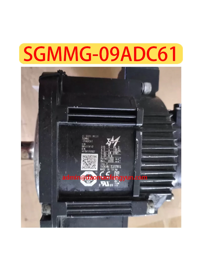 

SGMMG-09ADC61 Used Servo Motor SGMMG 09ADC61，Fast shipping