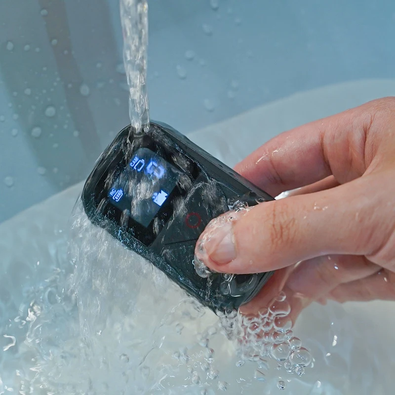 TELESIN T10 80M Bluetooth รีโมทคอนโทรลสําหรับ GoPro HERO 11 10 9 8 MAX สําหรับโทรศัพท์สมาร์ทกล้องถ่ายภาพรีโมทคอนโทรลไร้สายอุปกรณ์เสริม