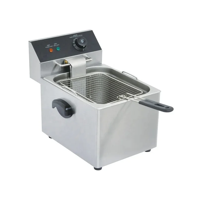 Customized Desktop 1 Can Of 6L Electric Fryer Commercial Limited-Time Di High Cost Peormance Industrial Grade Durable