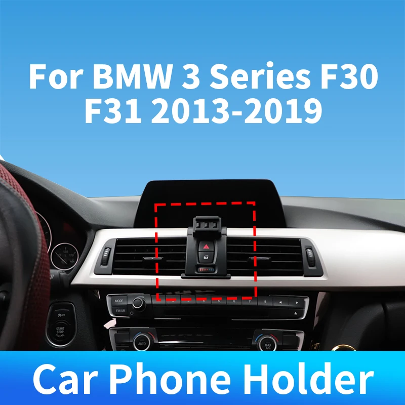 

Car Phone Holder Gravity Wireless Charger 360 Rotation For BMW 3 Series F30 F31 2013-2019 For Car Auto Interior Accessories