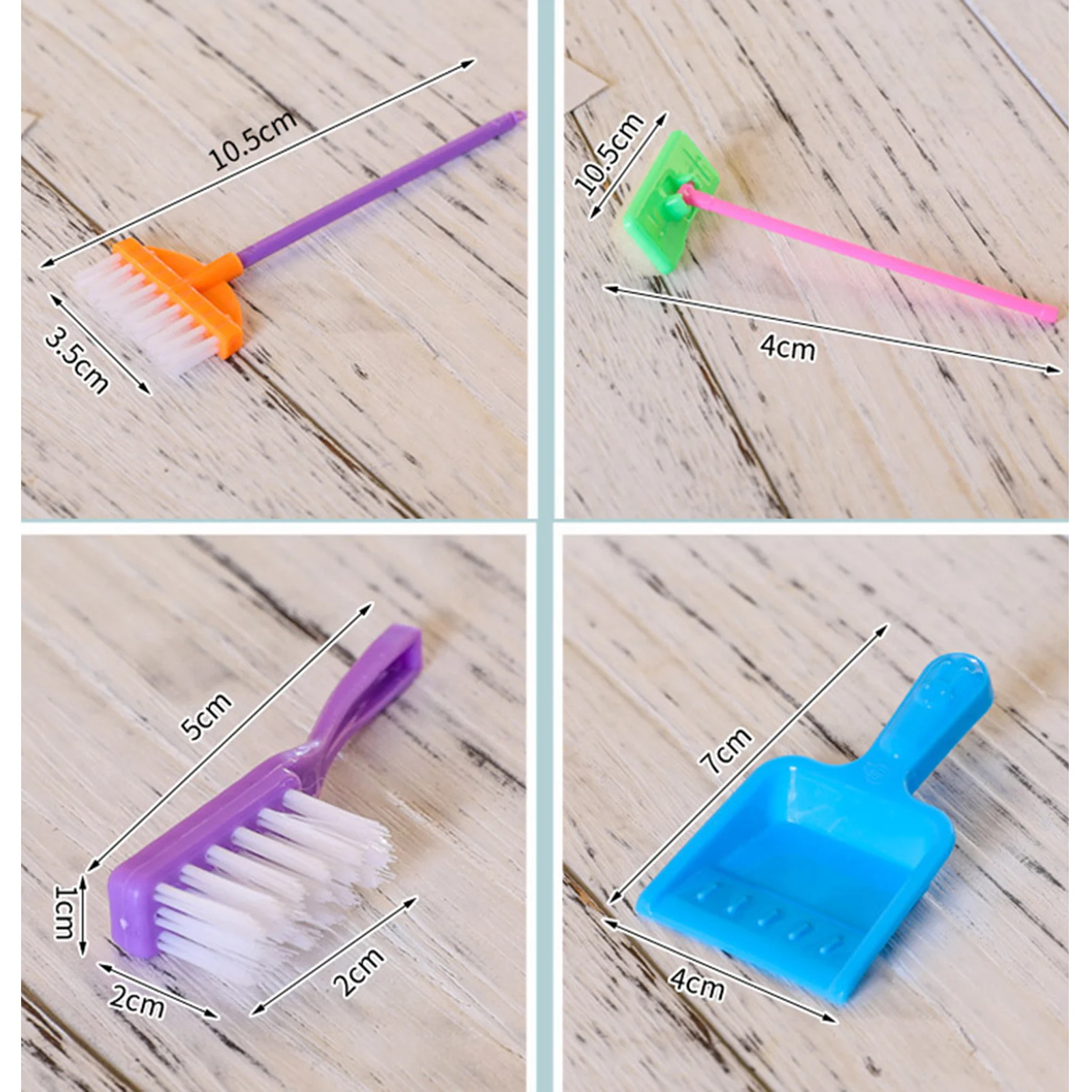 ชุดของเล่นทำความสะอาดสำหรับเด็ก ชุดของเล่นทำความสะอาดพื้นผิวเรียบ ปราศจากรอยขีดข่วน ช่วยให้เด็กๆ เรียนรู้เกี่ยวกับเครื่องมือทำความสะอาด