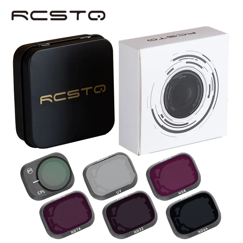 RCSTQ Plastikowy filtr drona do Dji Mini 3 Pro Akcesoria Obiektyw aparatu UV CPL ND4/8/16/32 Do Dji Mini 3 Pro Zestaw filtrów do dronów