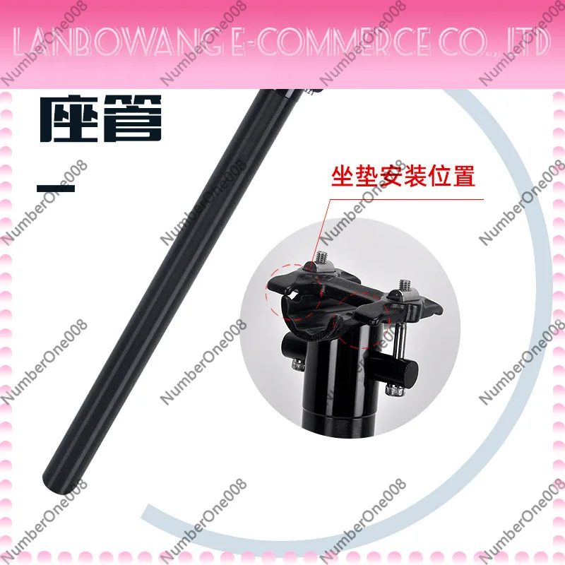 Aluminum Alloy Bicycle Seatpost MTB Folding Bike Universal 27.2/30.9/31.6/33.9mm 500/600mm Length Lightweight Durable