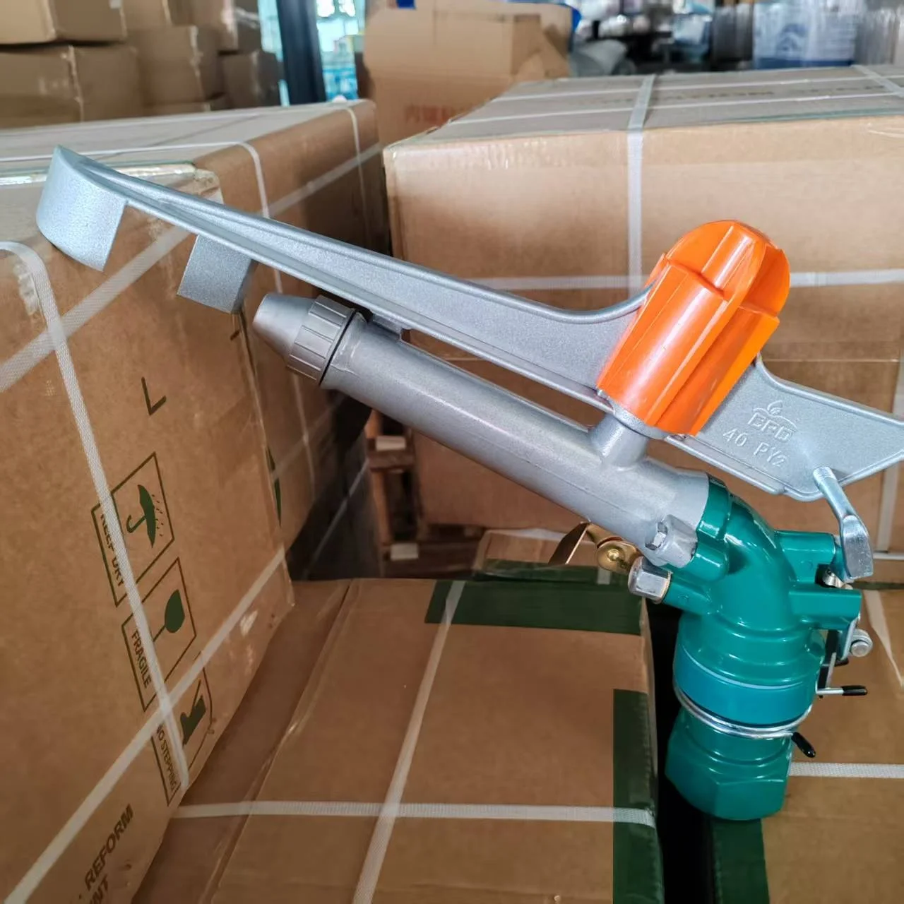 

PY40 Copper Core 360 Degree Durable Meate Tool 2.0 Inch Rain Gun for Agricultural Irrigation System