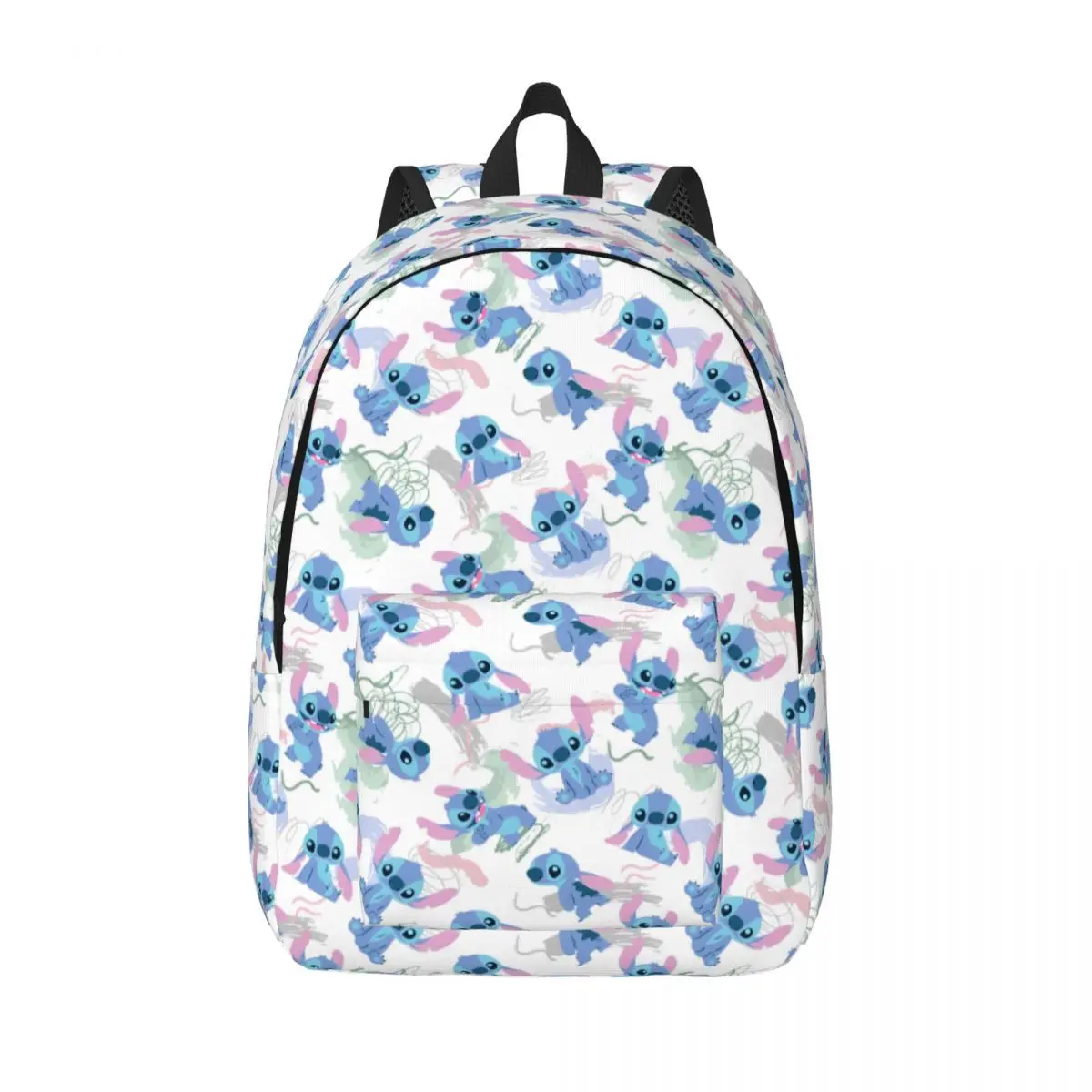 

Lilo & Stitch Watercolor Backpack Outdoor High School Hiking Travel Cartoon Cute Daypack Men Women Laptop Computer Canvas Bags