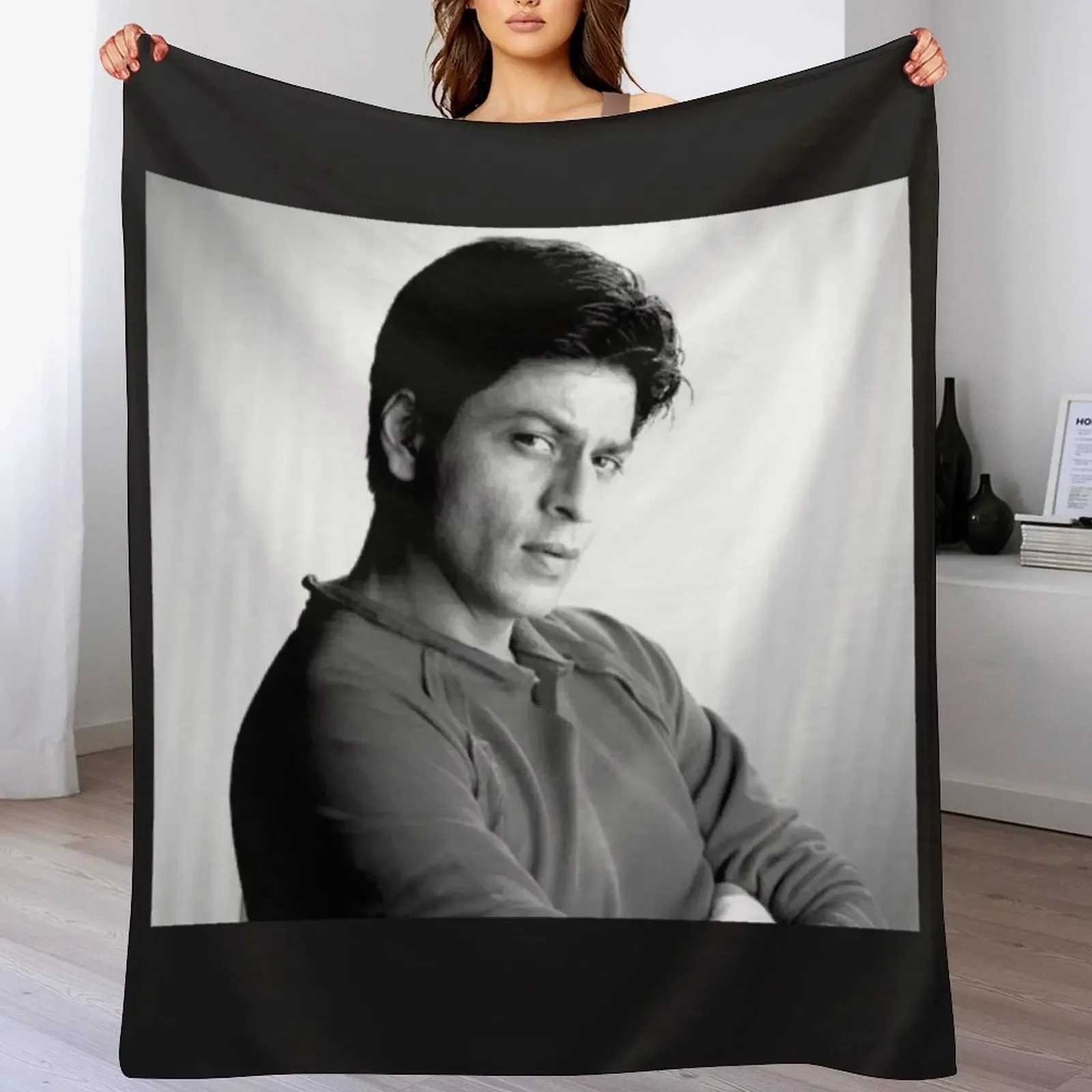 

Shah Rukh Khan Throw Blanket christmas decoration Plaid on the sofa Travel Decoratives Blankets