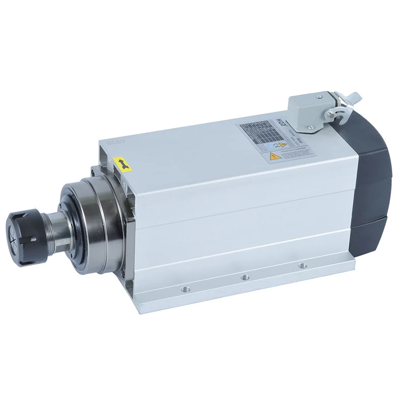 GDF60-18Z/6.0 220v 380v ER32 6.0kw HQD High Speed Spindle Motor GDF60-18Z/6.0 air Cooling Spindle Motor Kit Spindle Motor Cnc