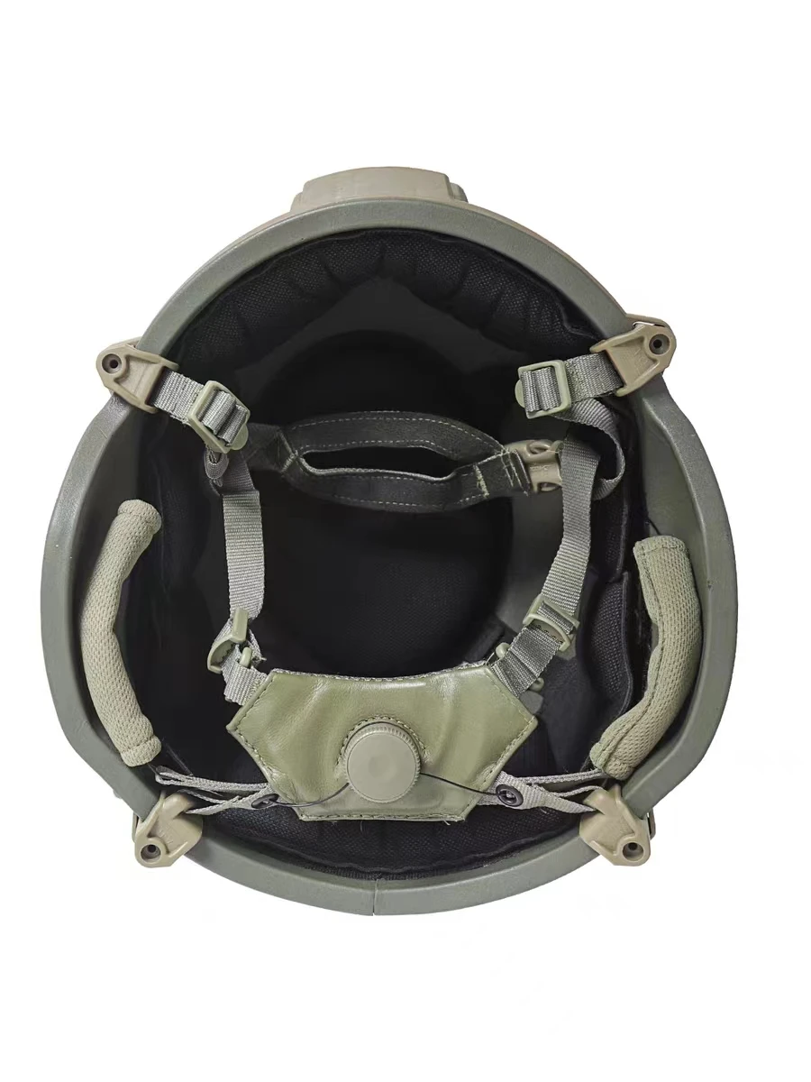 New Style Tactical Helmet with Rails / Fiberglass Helmet Outdoor Protection