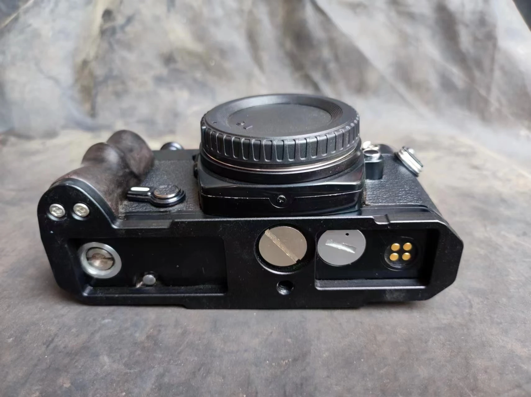 Trépied de Type L en bois d'ébène ultra-léger, accessoires de caméra NIKON FM2 FM FM3a