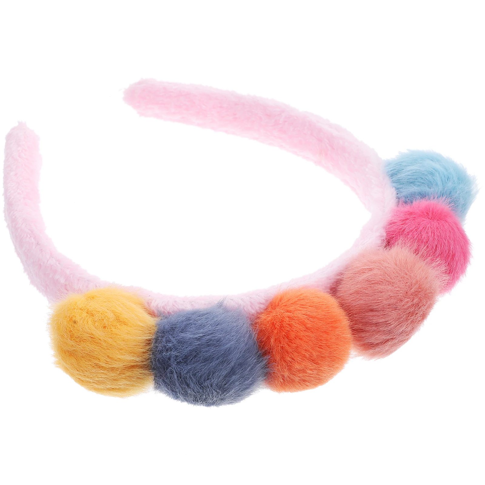 

1pc Colorful Ball Headbands For Lightweight Non-Fading Hair Bands Eye-Catching Party Accessory Birthday Carnival