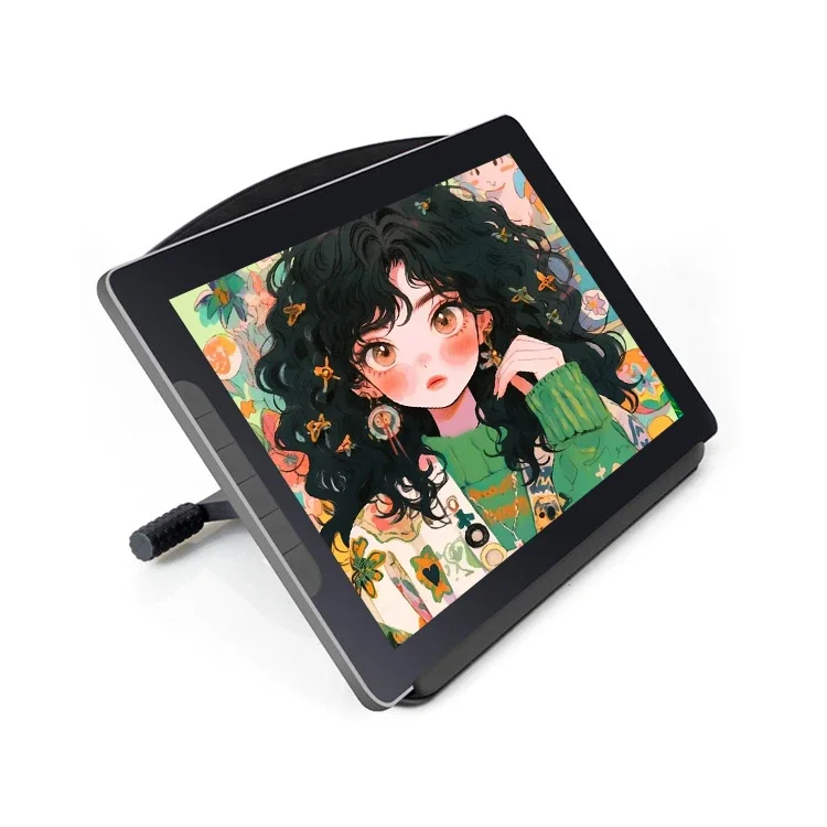 China Good Quality 13.3 Inch 4k HD True Color Drawing Tablet Graphic M Onitor Digital Stylus Pen Interactive Displays Tablets