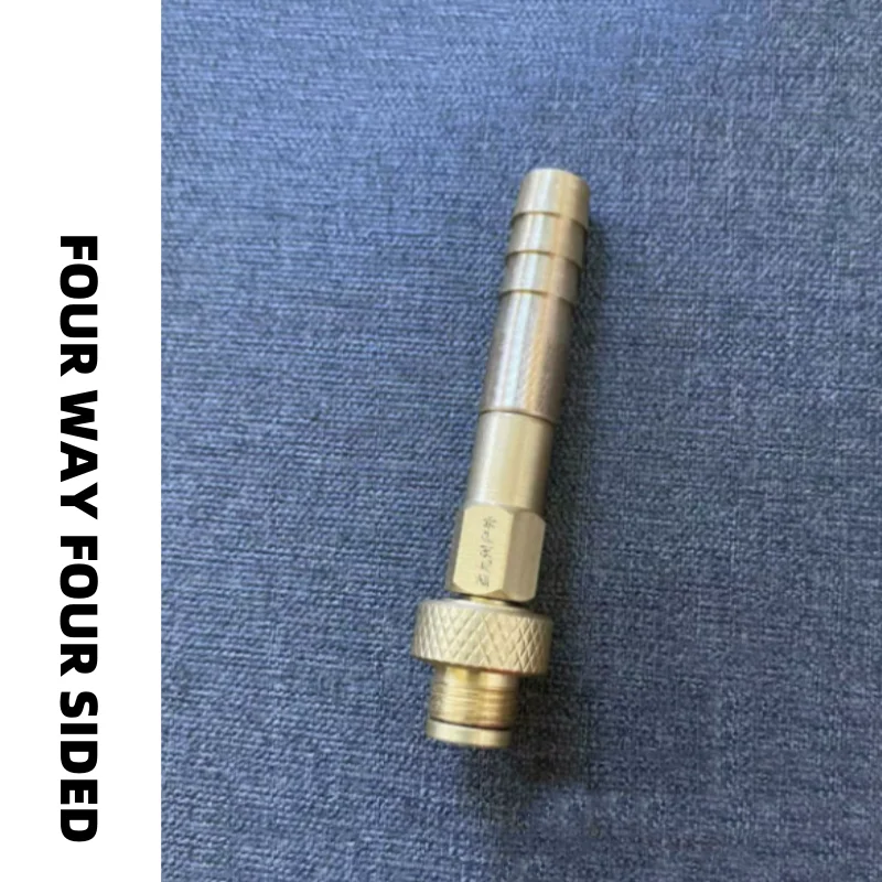 Outdoor Furnace Gas Adapter, Household Gas Tank, Flat Gas Tank Liquefied Gas Tank, Metal Conversion Connector