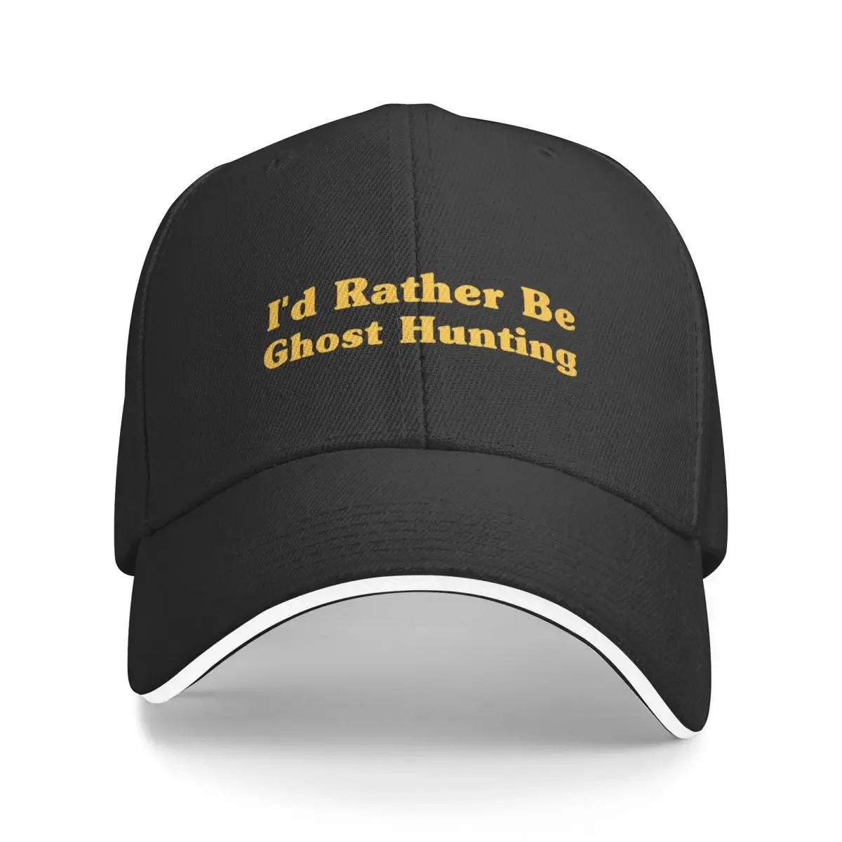 I'd Rather Be Ghost Hunting Baseball Cap Mountaineering Horse Hat Dropshipping tea Hat Women's Hats 2024 Men's