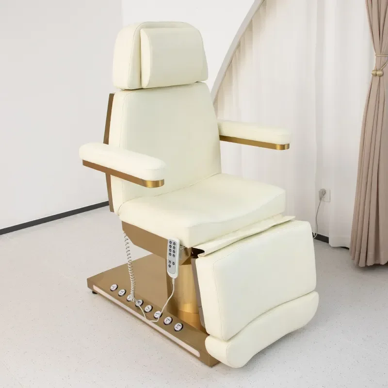 Bojo Electric Beauty Bed for Facial Lifting Tattoo Embroidery and Ear Cleaning Professional Equipment