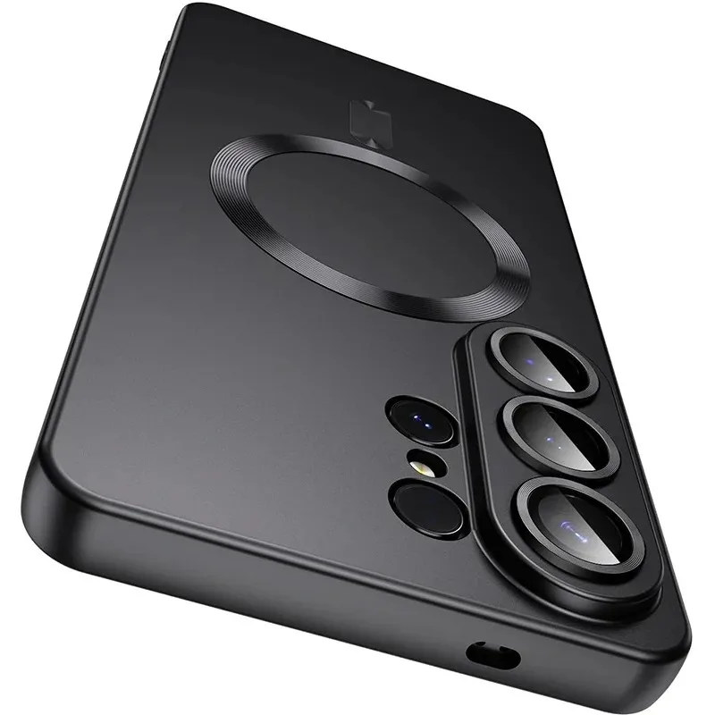 Luxuriöse Magnetische Kabellose Ladehülle für Samsung Galaxy S26 S25 S24 S23 S 26 25 Ultra Plus Hüllen Stoßfeste Weiche Handyhülle – Detail 1