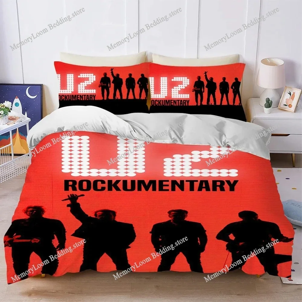 Rock U-U2 Band Songs Of Surrender Duvet Cover Set Bedding Soft Laundry Cotton Bed Four Seasons Student Dormitory Home Textile029