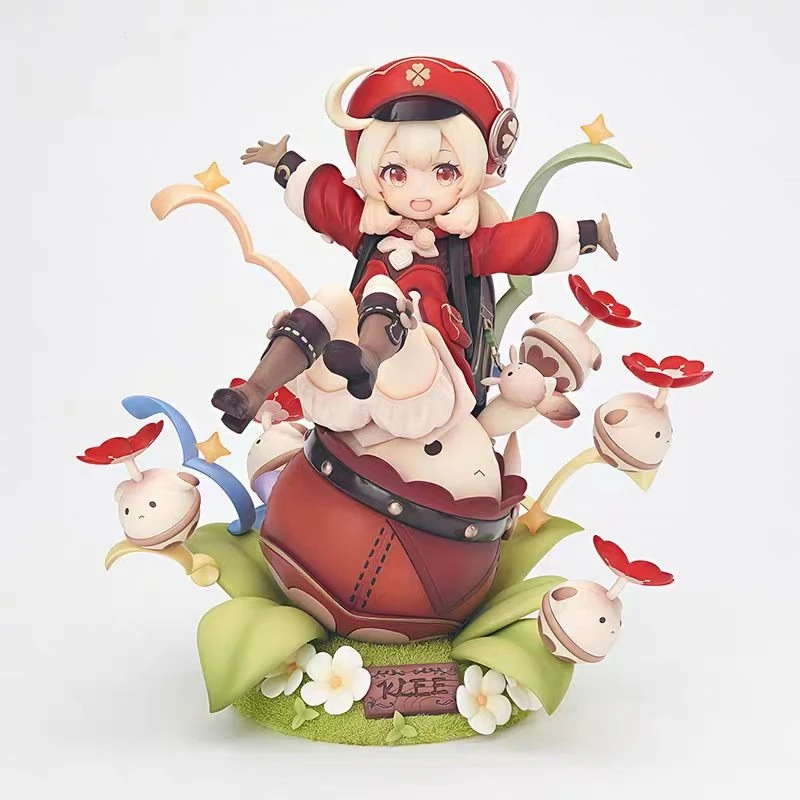 

【Presale】Genshin Impact Anime Figurine Klee Statue Figures Game Character Sculpture Cartoon Toy Action Figurals Model Toy