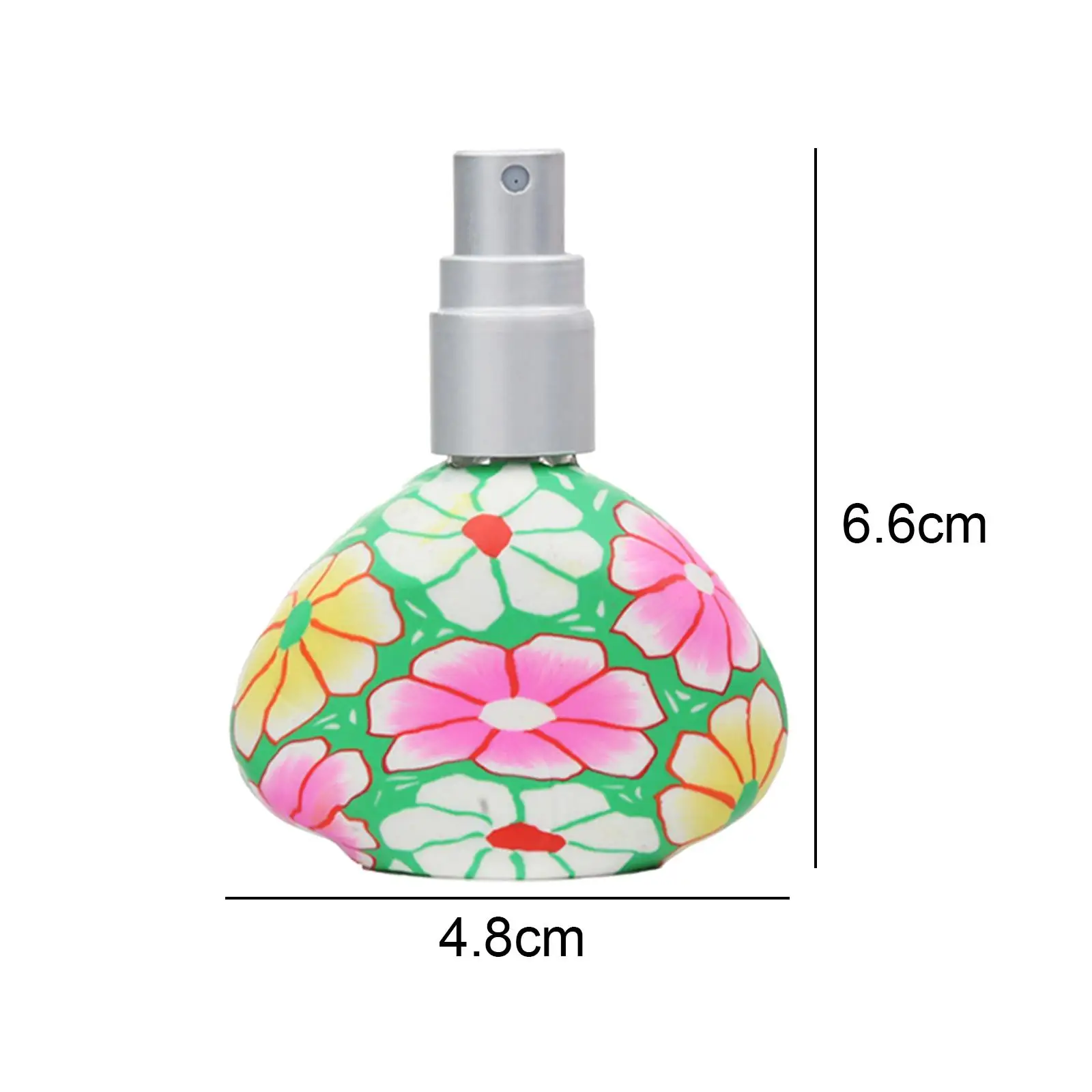 Refillable Perfume Vial 13ml Painted Glass Fragrance Container for Ladies