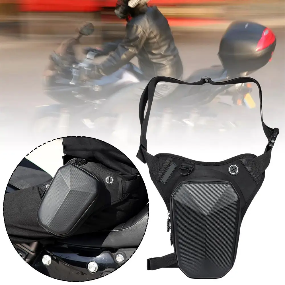 Motorcycle Travel Portable Storage Waist Bag Thigh Outdoor Crossbody Storage Bag Leisure Bag Cycling Travel Waterproof Bag W0I1