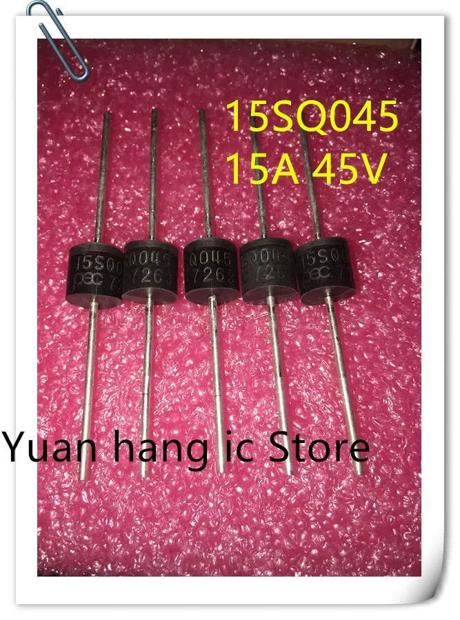 100PCS/LOT 15SQ045 15A 45V Schottky Rectifiers Diode, Brand New R-6