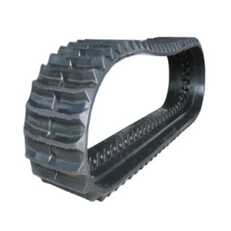 Black Excavator New Product  Kubota Combine Harvester 320X52.5NX80 Rubber Crawler/rubber Track Chassis/ Rubber Track