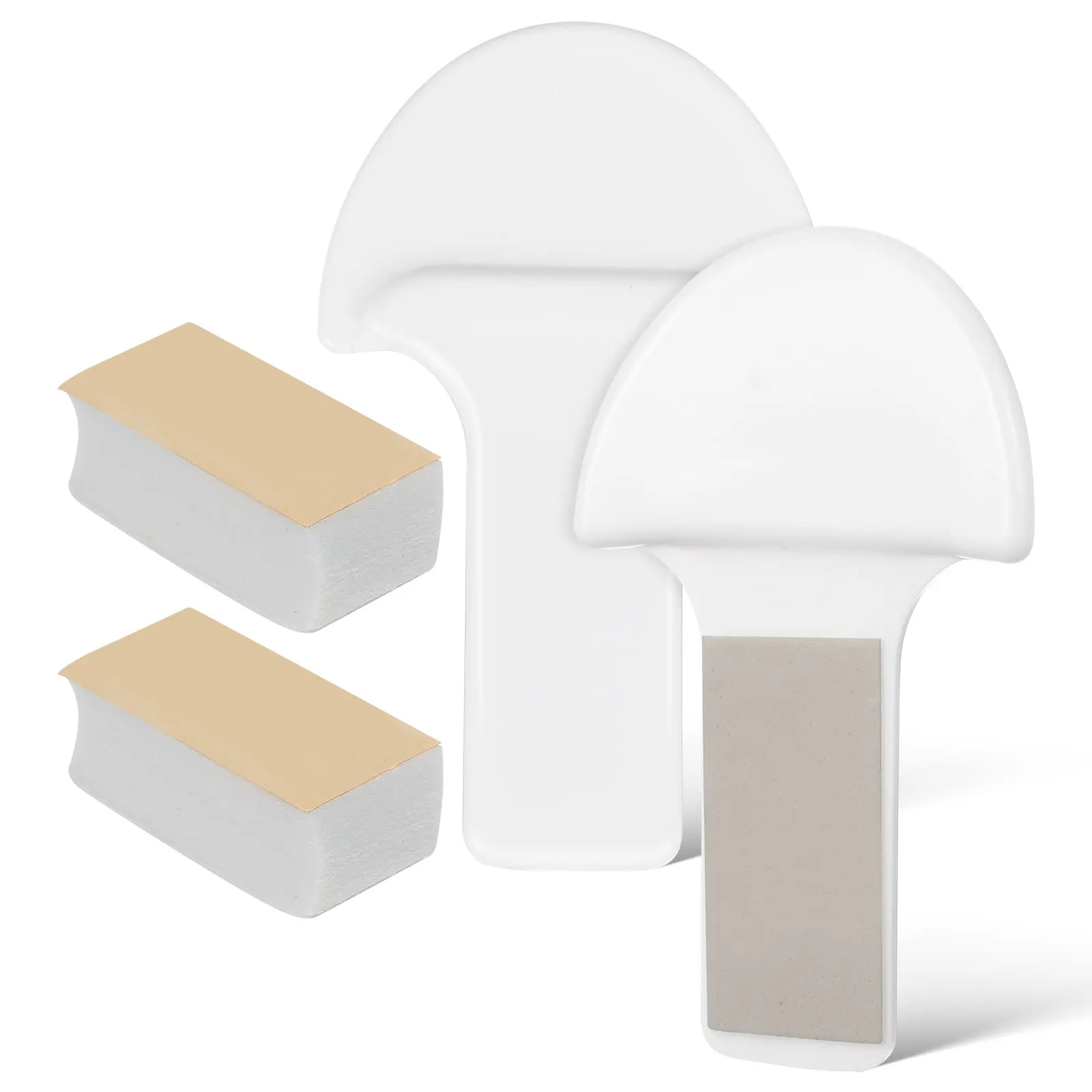 

2 pcs Toilet Seat Lifter Bathroom Accessories White Handles for Seat Holder Bowl Operated Cover Replacement