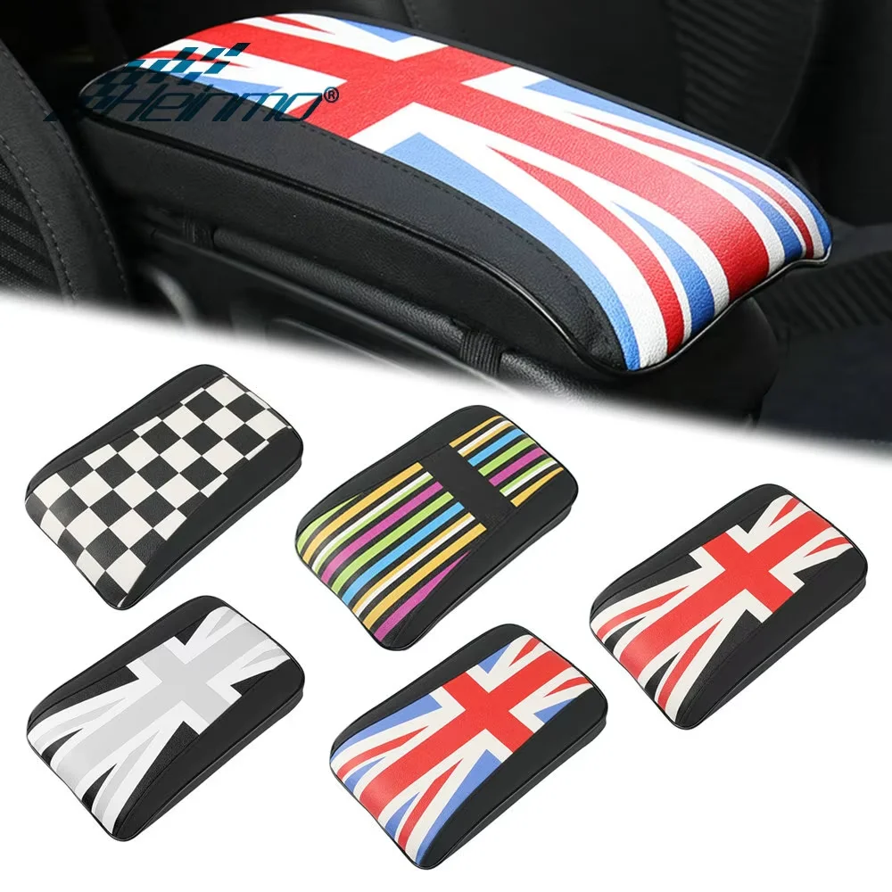 Auto Hand Rest Pad Central Armrest Storage Box Cover Protective Mat Cushion Accessories For Mini Cooper F54 F55 F56 F60 R55 R56