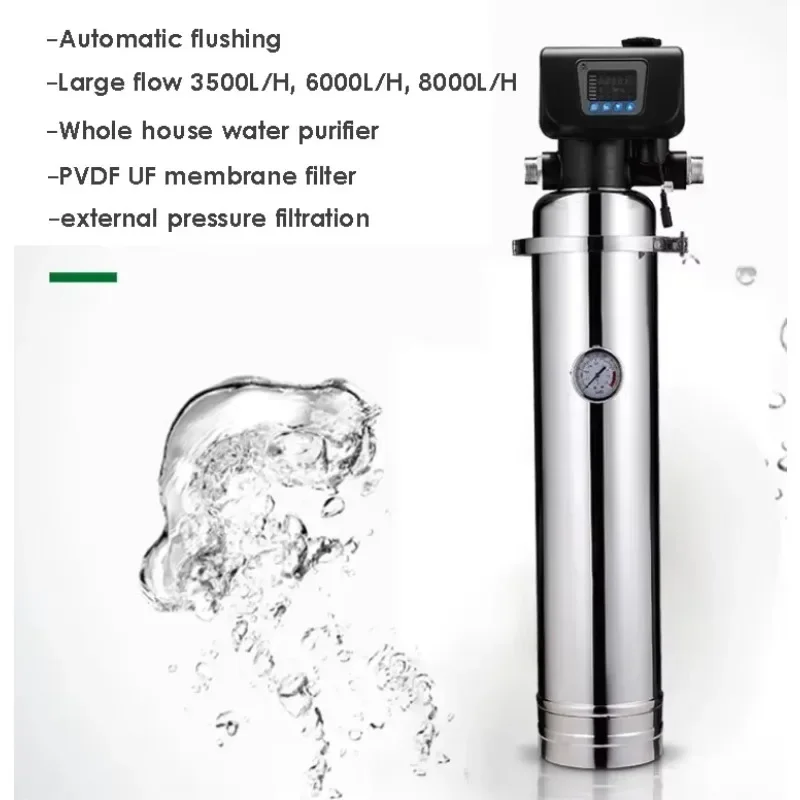 

3500 L/H Stainless Steel 304 Whole House Water Purifier Machine