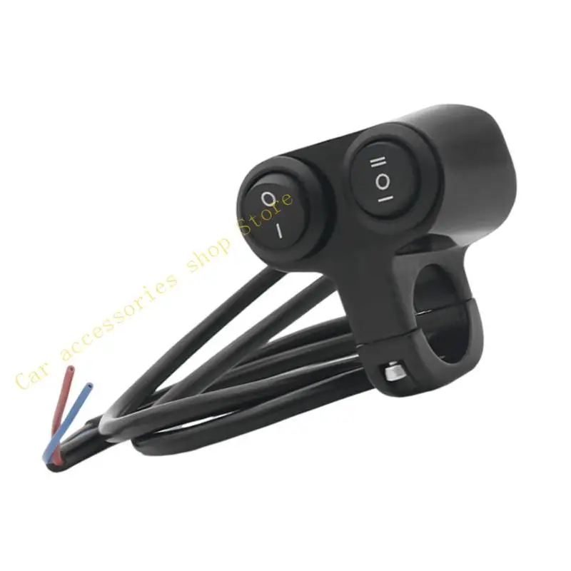 

T21E Motorcycle Handlebar Control Switch Corrosion Resistant Anti Oxidation Easy Installation Fit for Daily Commute