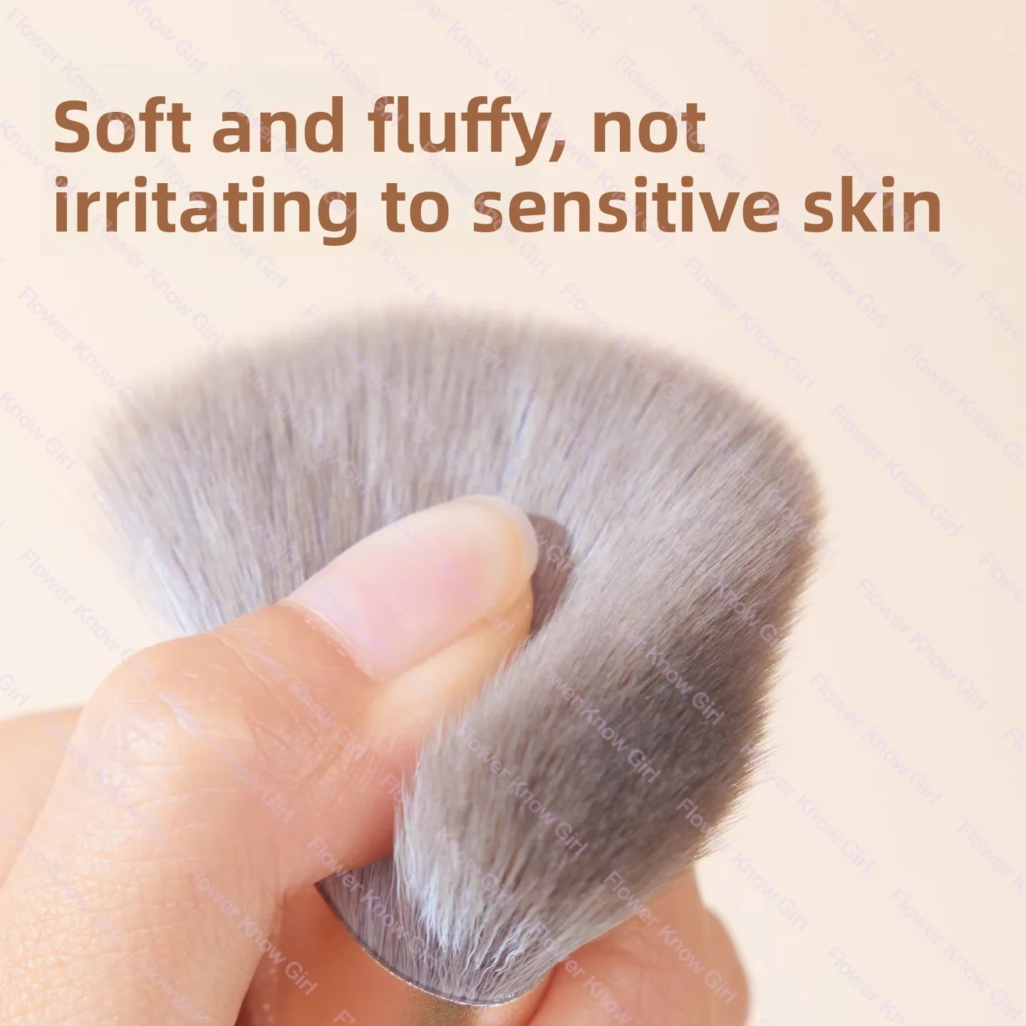 Guo Xiaoniu special-shaped contour brush 3D wave makeup brush face contour nose shadow highlight shadow gilded makeup tool